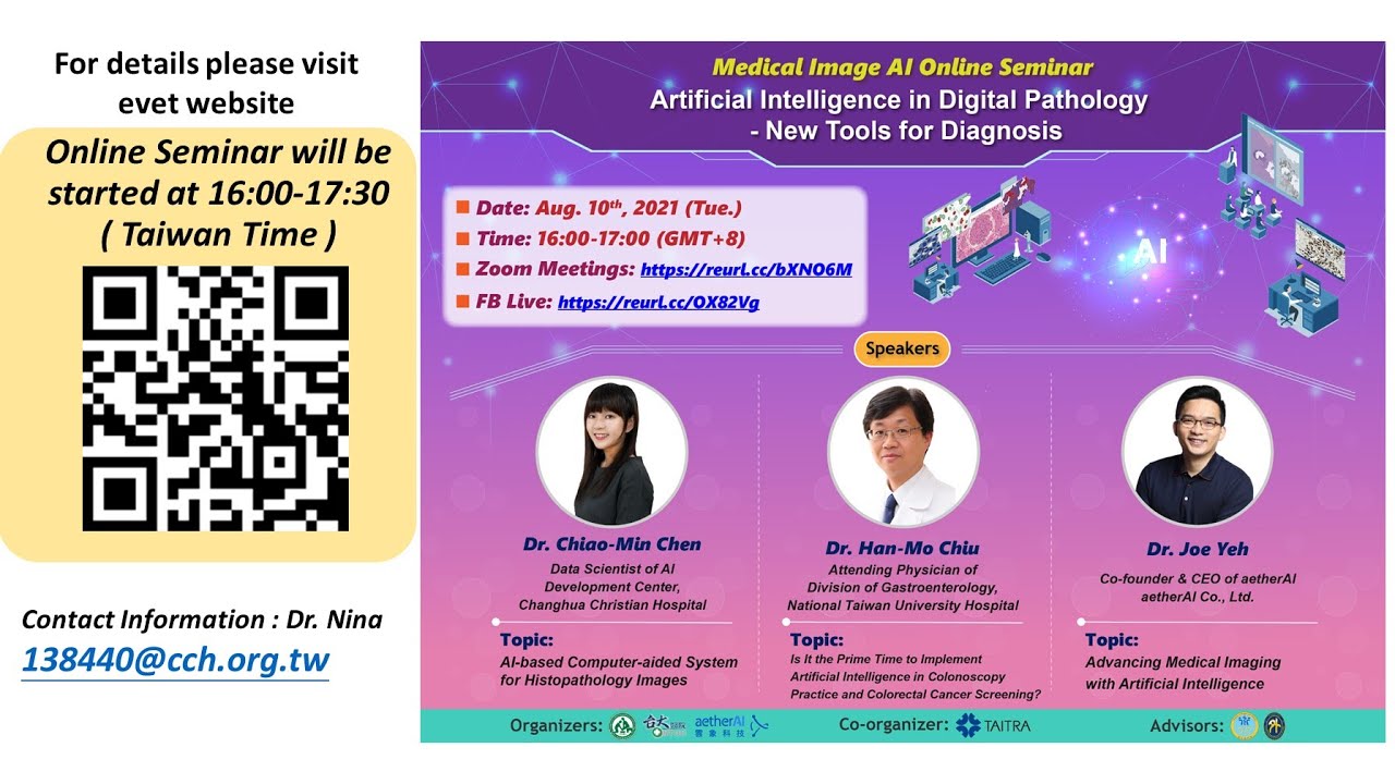 Medical Image AI Online Seminar - Artificial Intelligence in Digital Pathology