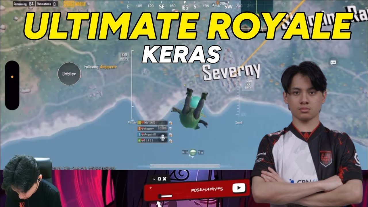 AE ROSEMARY BANTAI-BANTAI RANK TERTINGGI ULTIMATE ROYALE | PUBG MOBILE