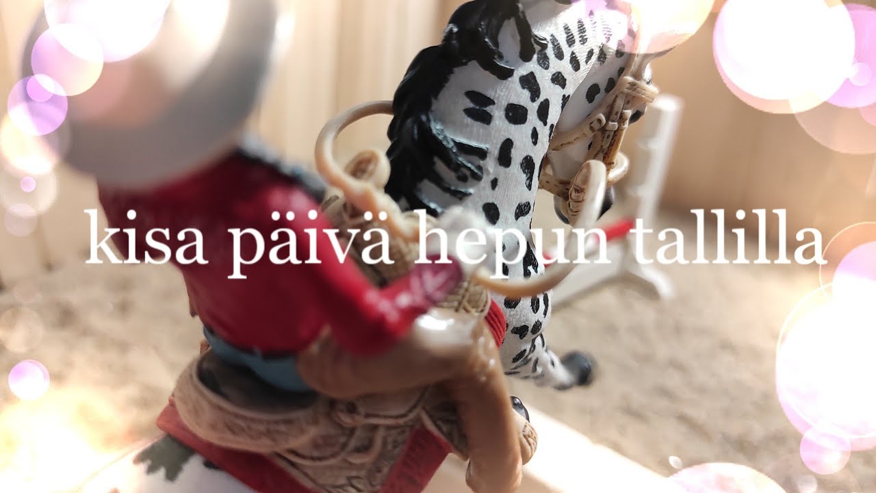 kisapäivä hepun tallilla |Schleichtalli heppu|