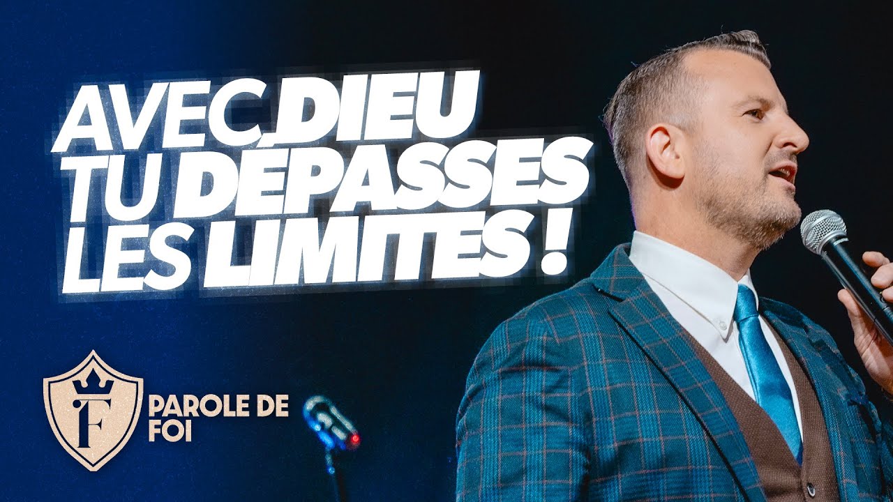 Avec DIEU, tu dépasses les limites | Pst. Joël Spinks | Parole de foi