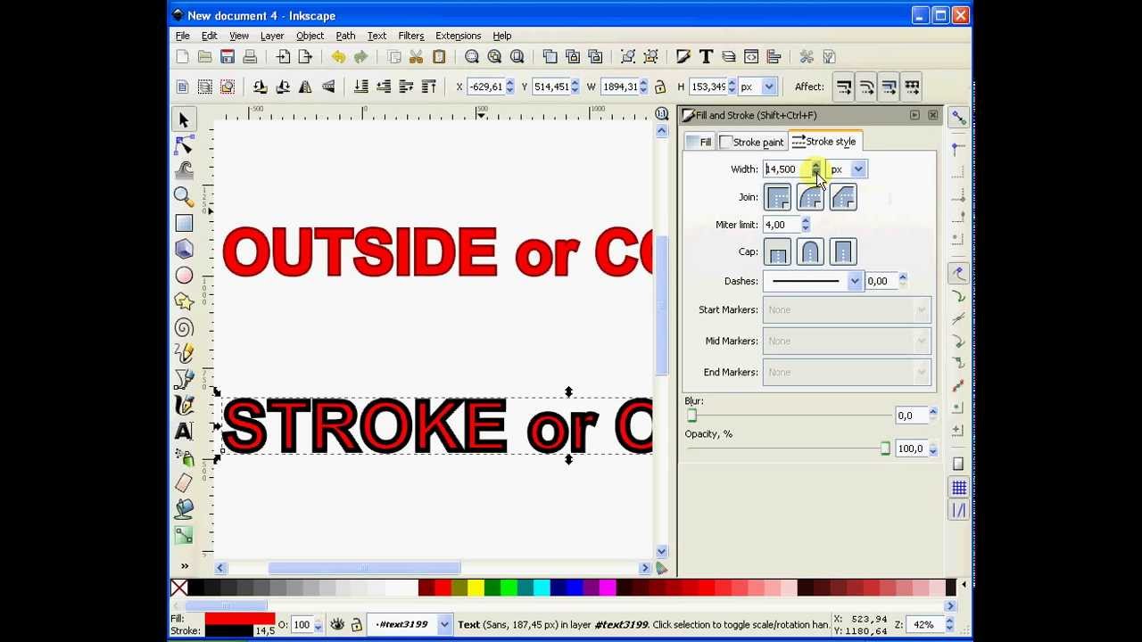How to Create Contour and Outline Using Inkscape