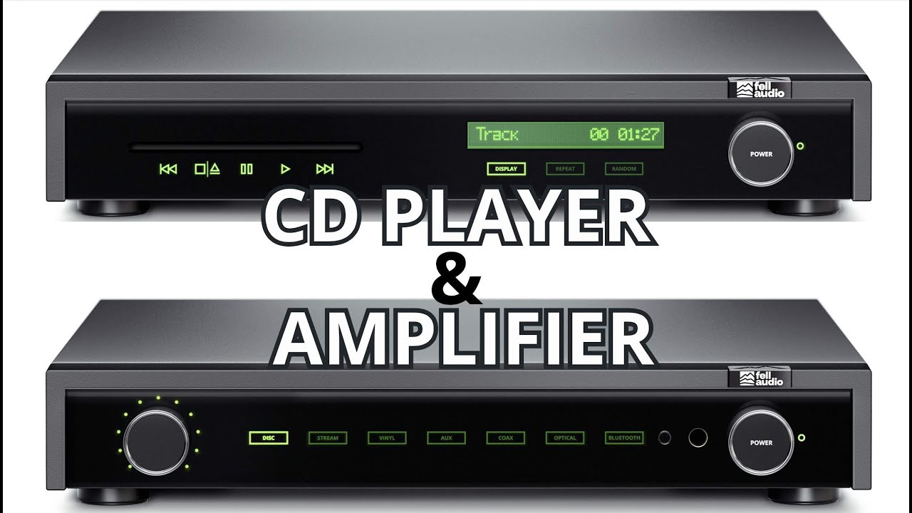 MADE IN THE UK - THE FELL CD PLAYER (DISC) AND AMPLIFIER (AMP) PRICED UNDER &pound;1K