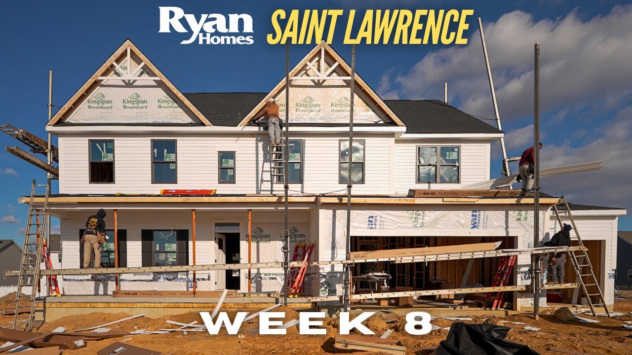 Week 8! Pre-Drywall Meeting and Inspection | Ryan Homes Saint Lawrence Construction Update