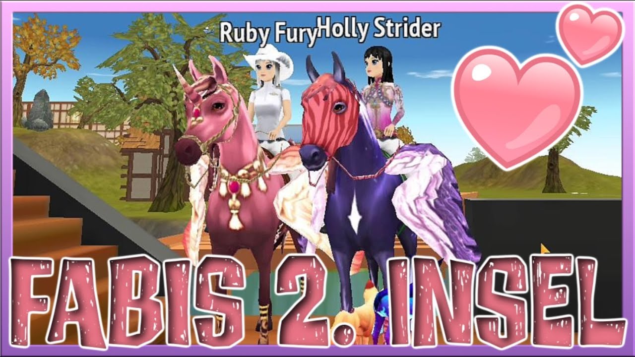 Wir SPIELEN mit FABI auf seiner 2. INSEL 🏝 Horse Riding Tales