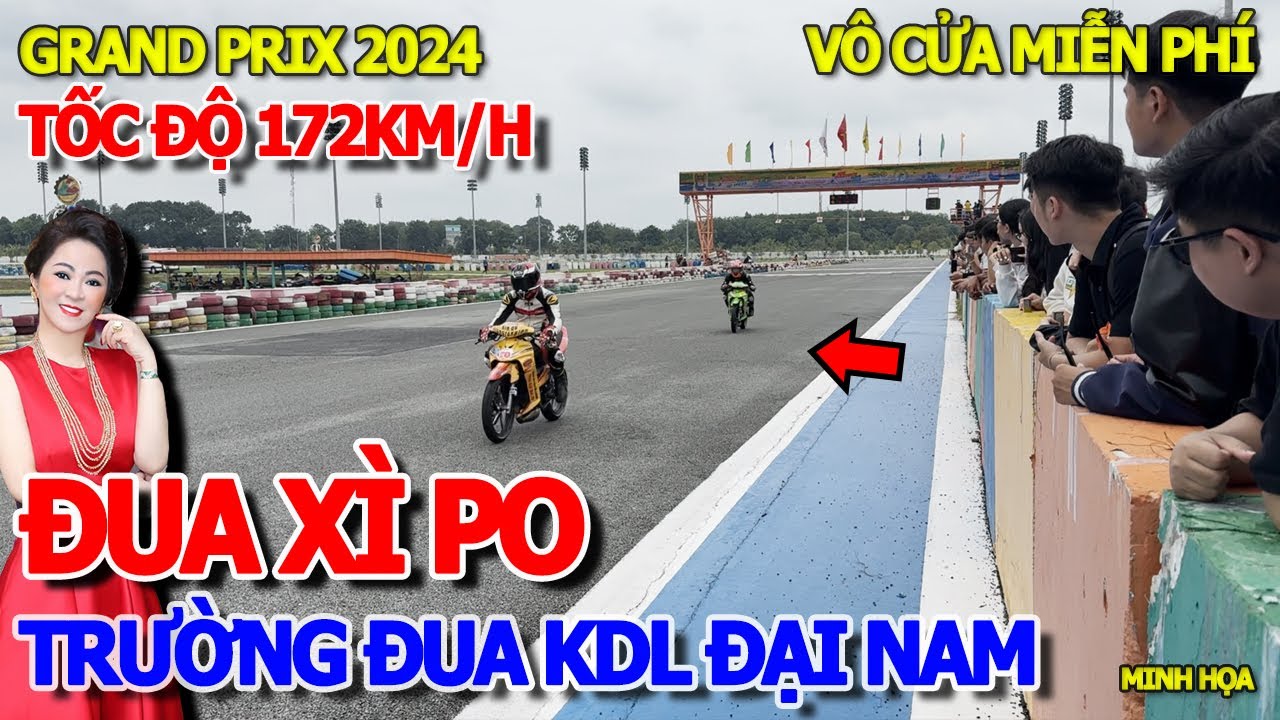 LẦN ĐẦU TẠI ĐẠI NAM NGUYỄN PHƯƠNG HẰNG - ĐUA XE 2 THÌ XÌ PO & YAMAHA 125CC GRAND PRIX HTV SERIES