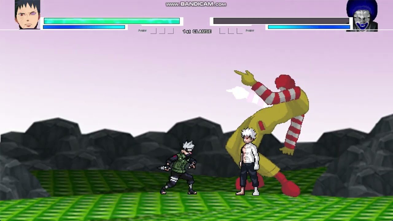 Super Dark Uchiha Obito OP Post-Apocalyptic 6P(Joke Edit) VS Super Dark Donald OP