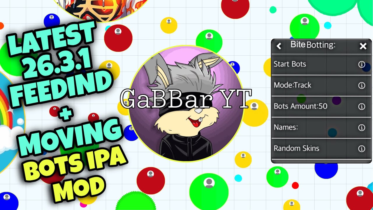 AGARIO 26.3.1 LATEST BOT MOD IPA - HOW TO GET UNLIMITED MASS - SMOOTH “NO LAG” AGARIO MOD MENU