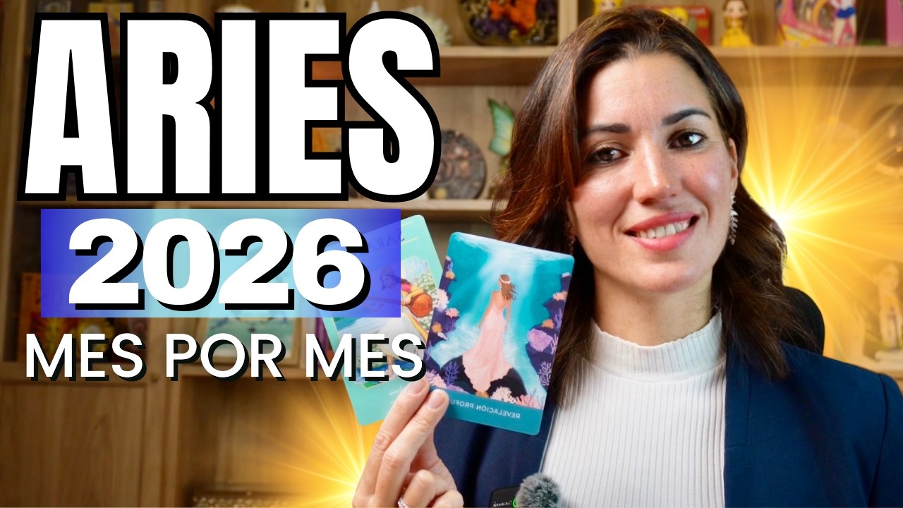 ARIES 2026 🔱MES A MES🔱 &iexcl;INMENSO renacer! Ahora solo importas t&uacute; &bull; Tarot de todo el a&ntilde;o