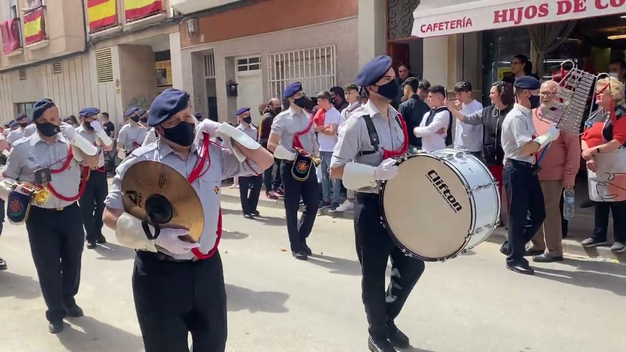 Domingo de Ramos. Oje Cieza .Semana Santa 2022.“Los Dormis”