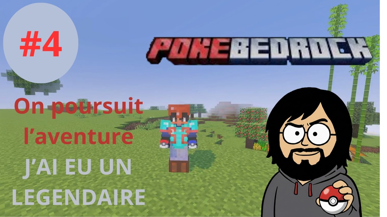 VOD : On poursuit l'exploration sur PokeBedrock #4Minecraft Bedrock