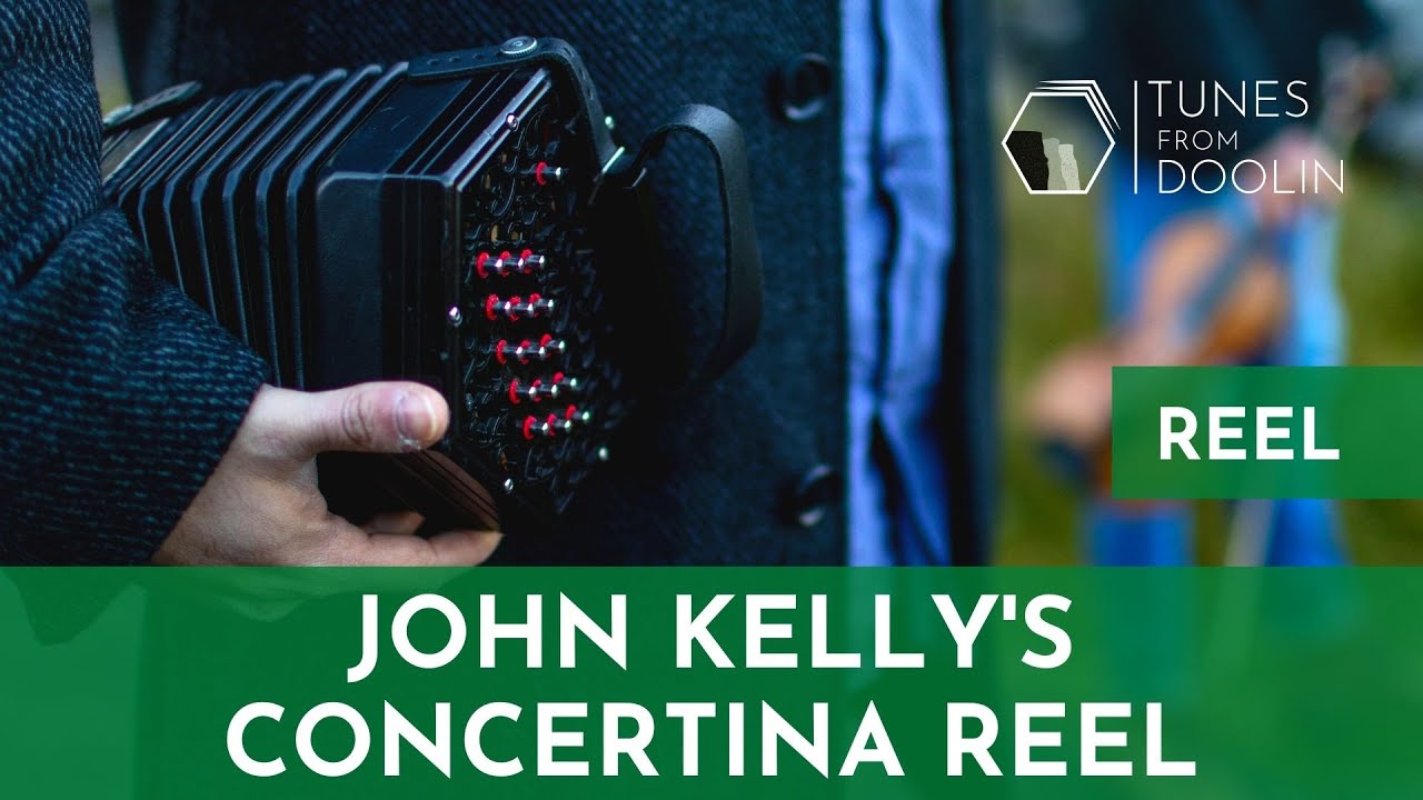 JOHN KELLY'S CONCERTINA REEL (Reel) | Irish Music Tunes on Concertina 🎵☘️