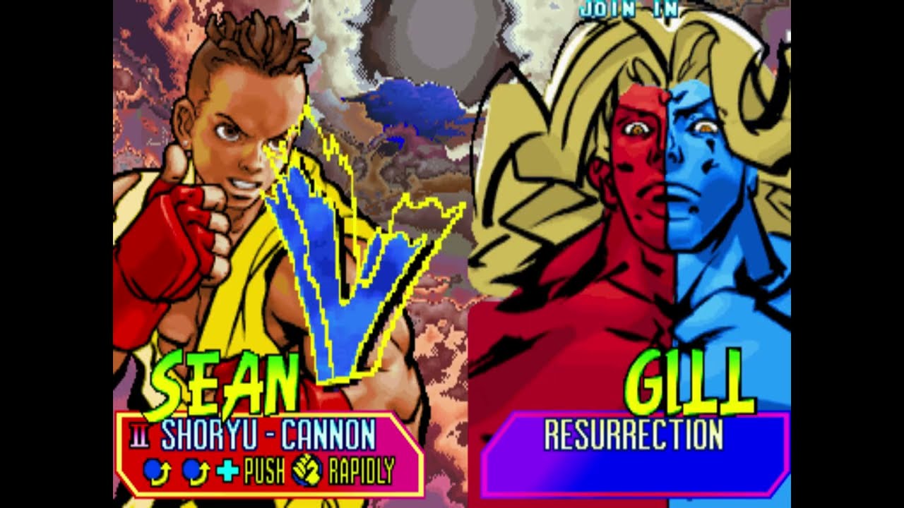 {Final R }  SEAN  Vs  GILL  1st!!!  GEO!!!  1 343 215p !!!  MAME  Street Fighter III New Generation