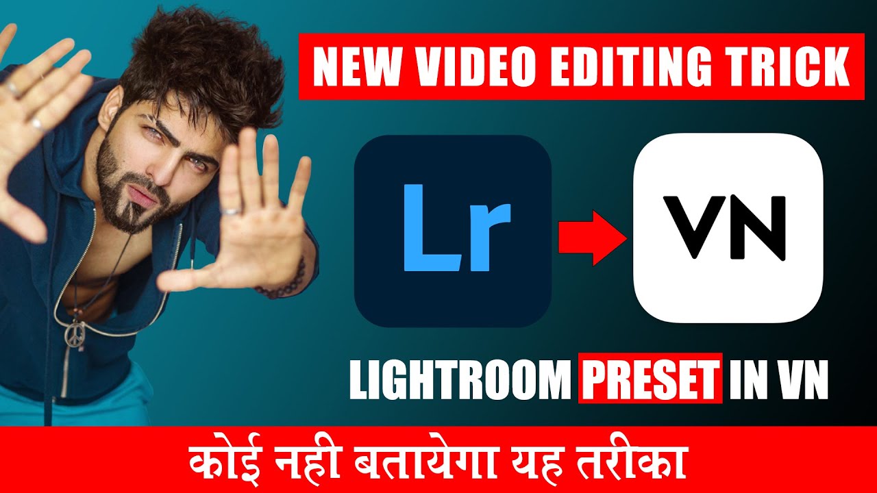 How to use Lightroom presets in VN App Video Editing Trick | Best video colour Editing mobile App