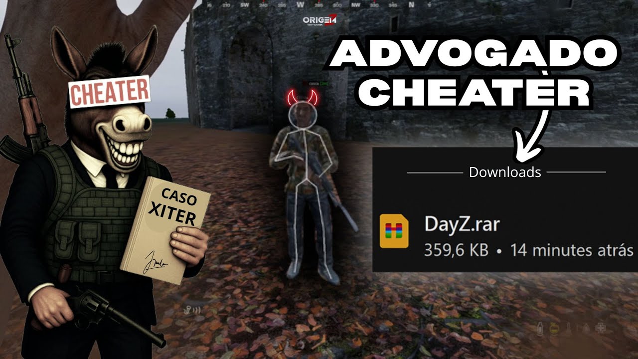 Vida de ADM  - O CHEATER ADVOGADO no #dayz