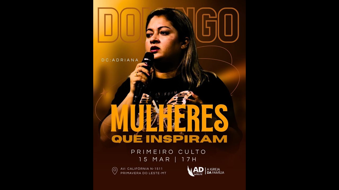 CULTO MULHERES QUE INSPIRAM