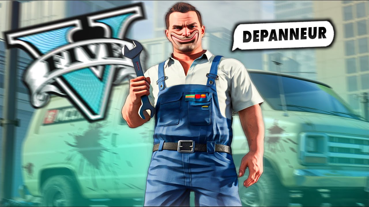 JE ME FAIS PASSER POUR UN STAFF DEPANNEUR 🤣 (troll gta rp)