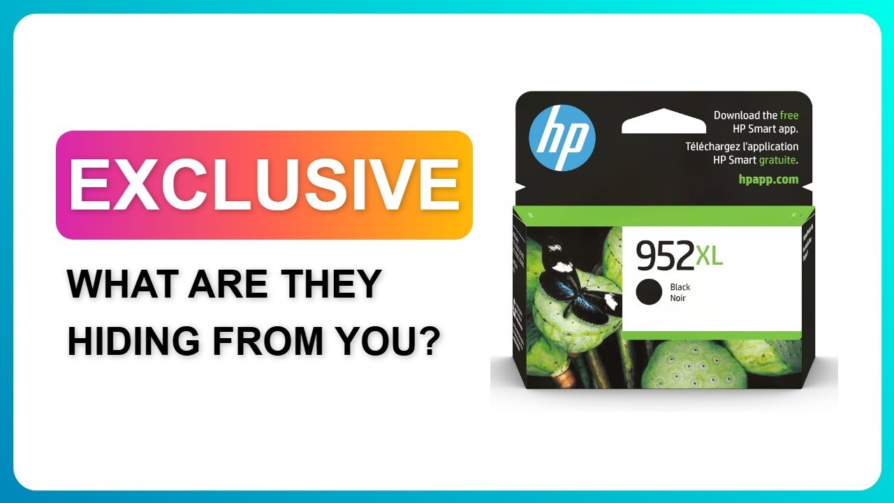 REVIEW (2026): HP 952XL Black High-Yield Ink Cartridge | WHAT ARE THEY HIDING FROM YOU?