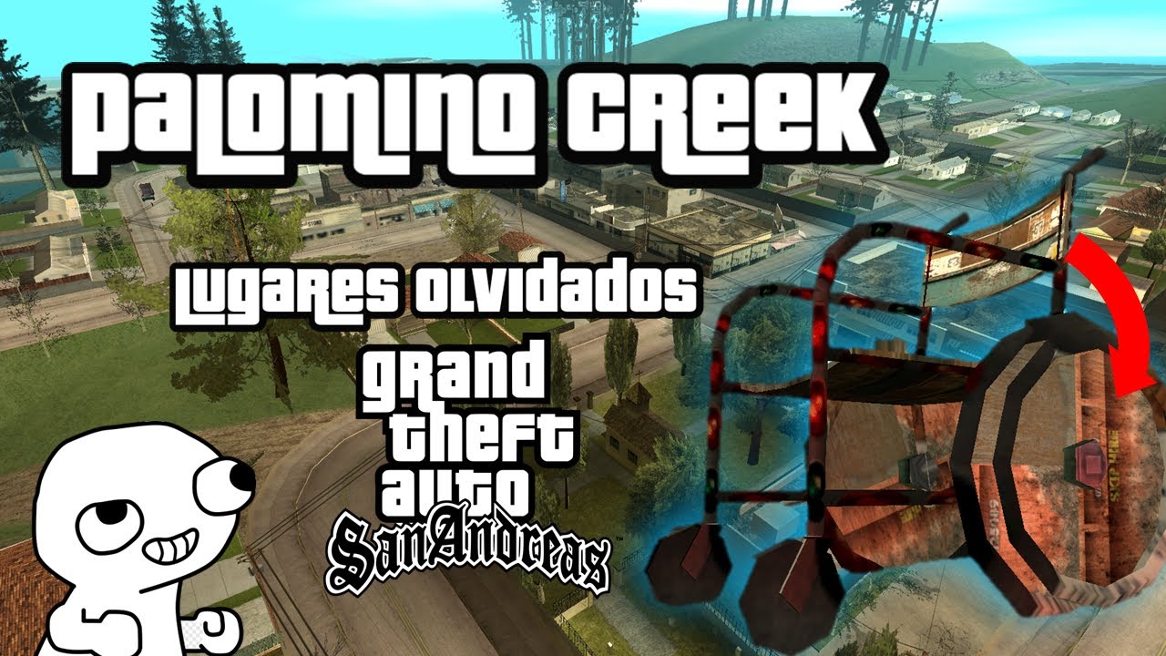 Uno de los lugares mas interesantes de GTA san andreas (palomino creek)