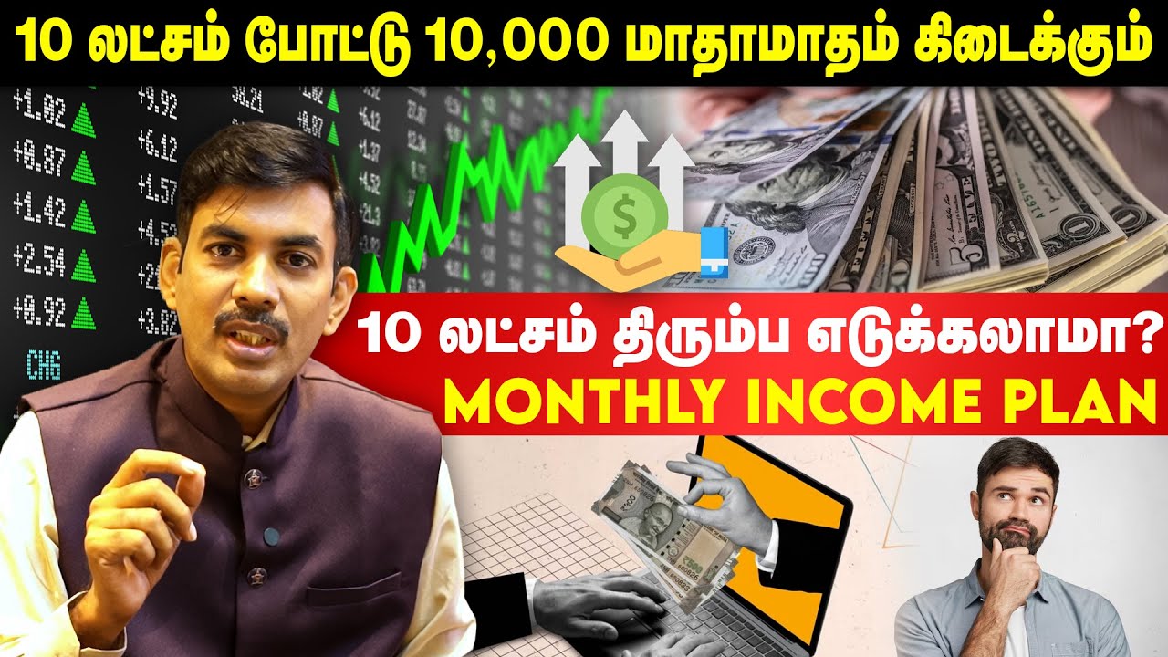 மாதம் 10,000 - Monthly Income Scheme | SWP முறையில் மாதம் சம்பளமாக பெறலாம் |  #EducationalVideo