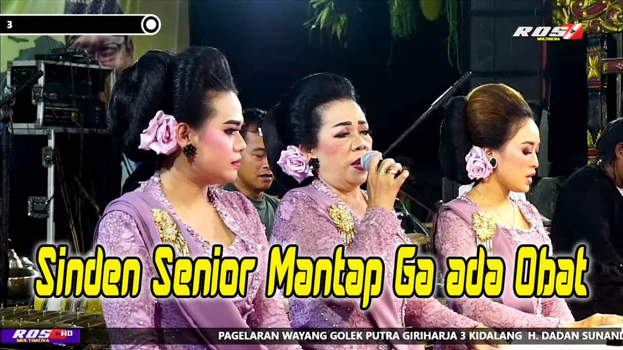 Sinden Senior mantap ga ada obat Mamah Uccu Hayati