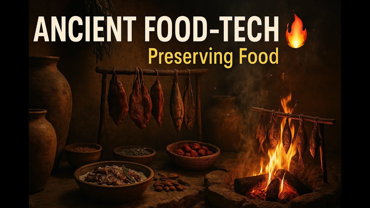 Ancient Food-Tech 🔥 – preserving food!!!