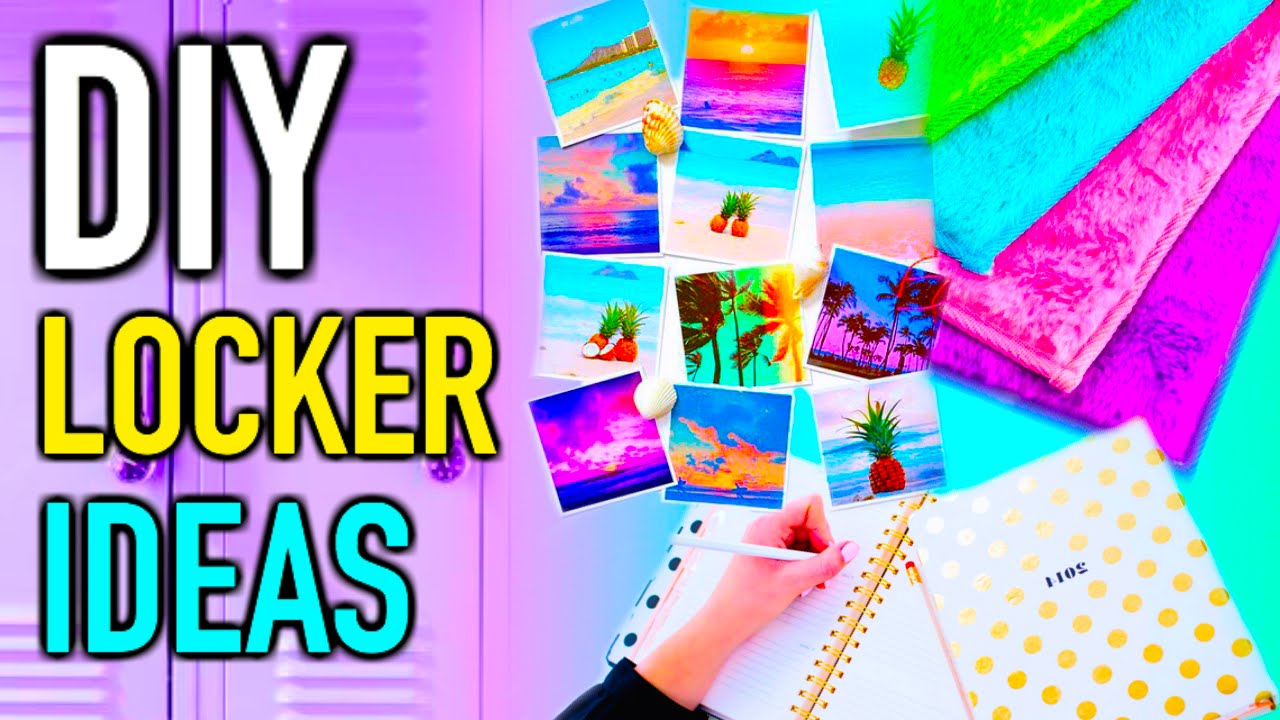 Back to school DIY locker organization & decorations!