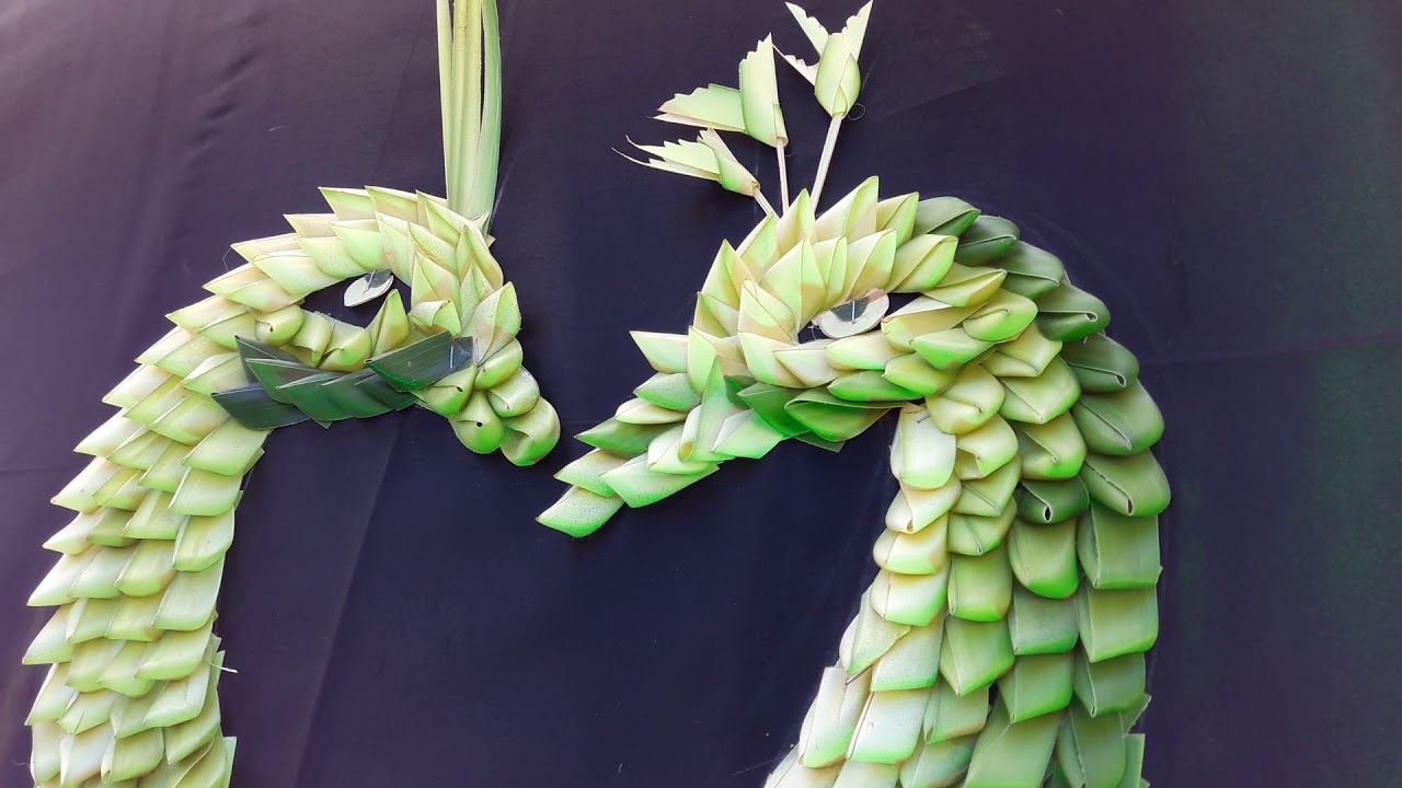 Coconut Leaf Craft | Kurunnolakoottam | Wedding Stage Decorations | Eanie Creations | Thrissur |