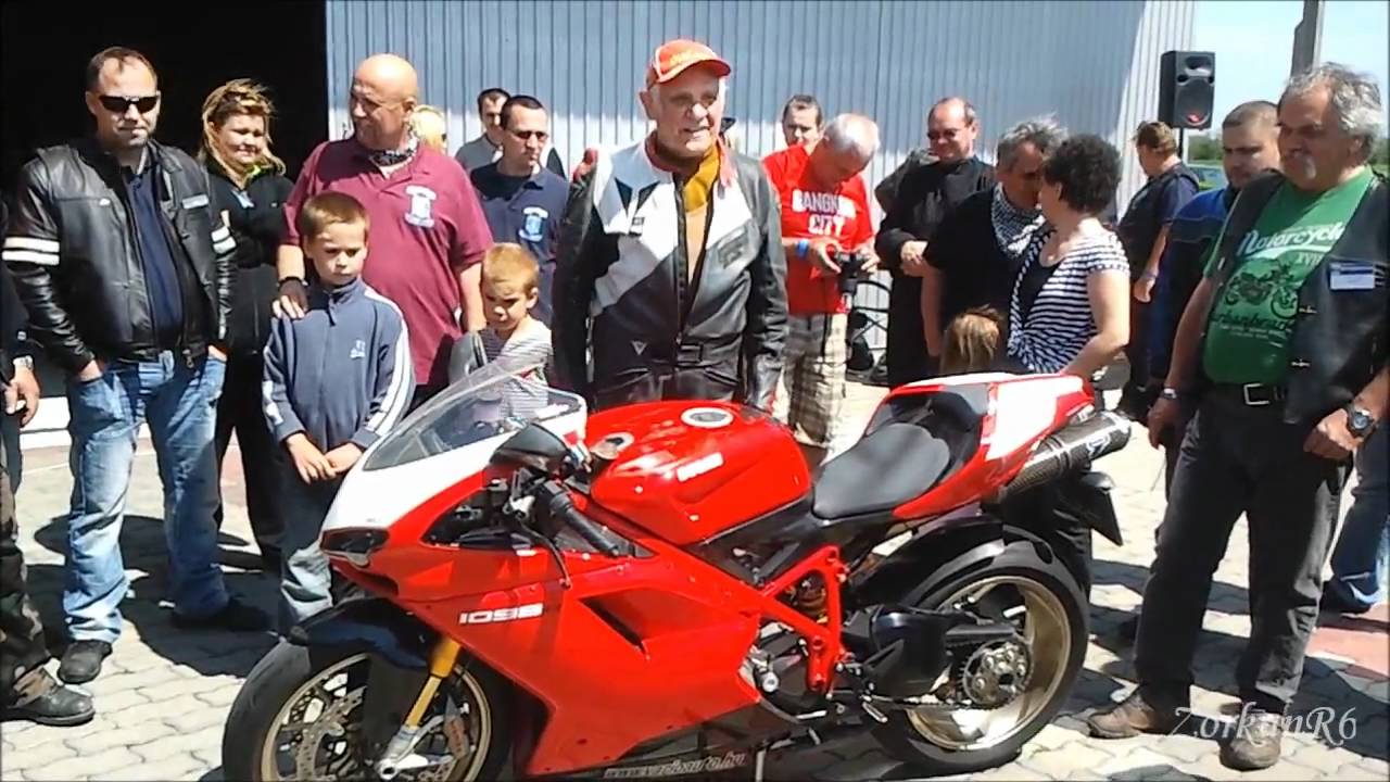 84 year old Ducati 1098R driver!