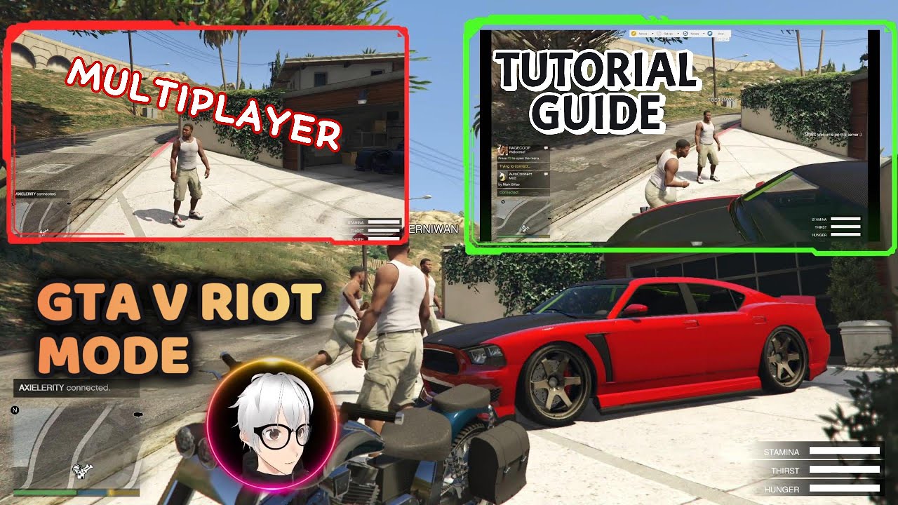 Step by Step Guide Hot to connect GTA V Riot Mode Multiplayer