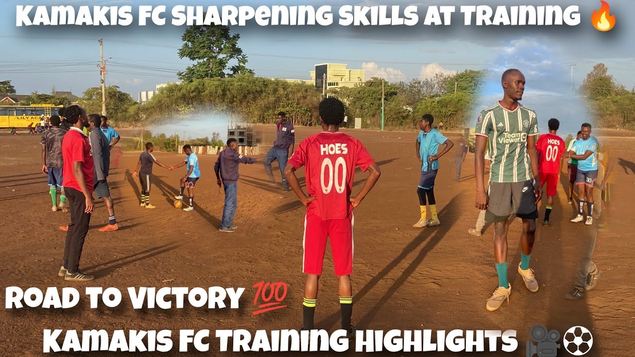 Kamakis FC Sharpening Skills at Training 🔥| Kamakis FC Training Highlights 🎥⚽  | Road to Victory 💯