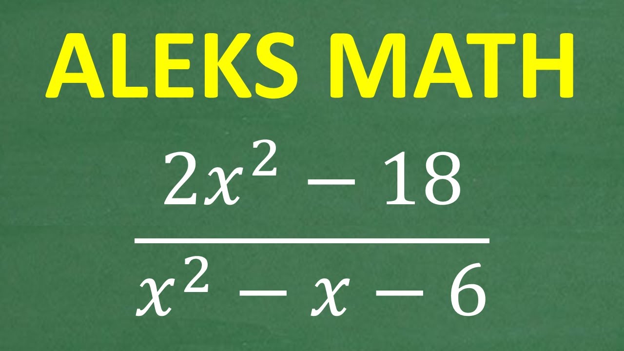 Don't Take the ALEKS Math Test Without Knowing This Algebra Skill!