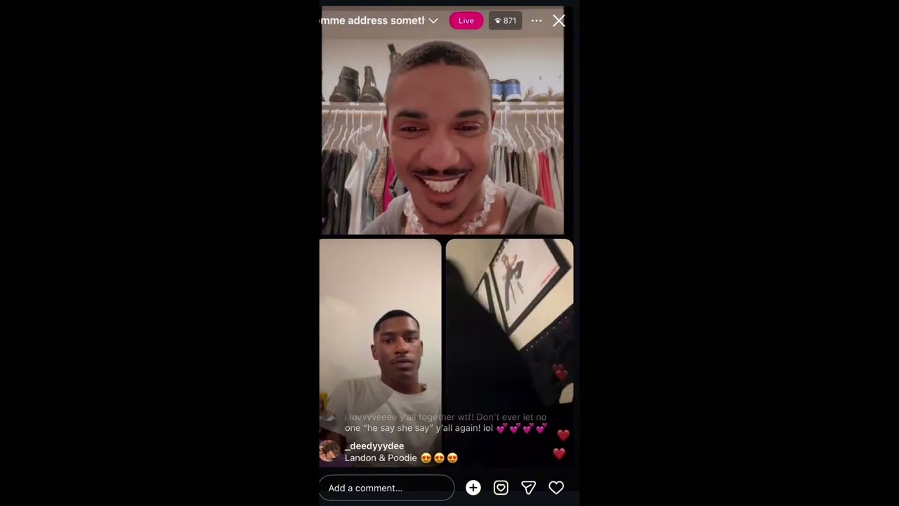 NTTV:Landon & Poodie Thang on live with Bad Boys Relly talking about bad boys auditions #fypシ゚viral 