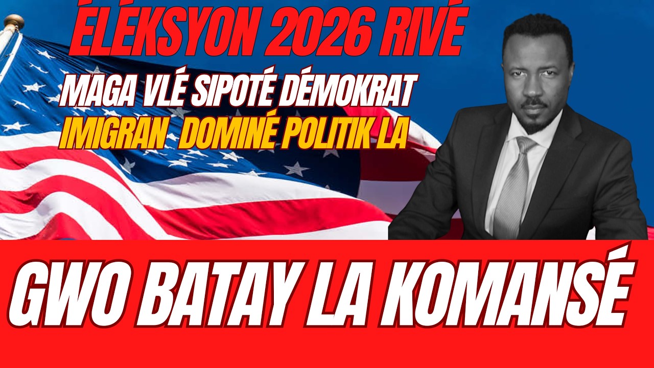 BATAY P&Eacute;T&Eacute; POU &Eacute;TAZINI - MAMDANI DOMIN&Eacute; POLITIK - MAGA AP CHANJ&Eacute; LID&Eacute; YO - ELEKSYON - ABNER GELIN