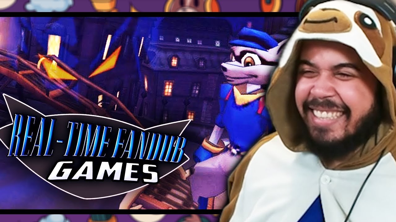 Pixel Reacts: Sly Cooper and the Thievius Raccoonus | Real-Time Fandub Games