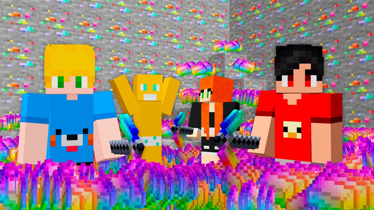 Minerando 1.000.000 de Minérios Raros no Minecraft!