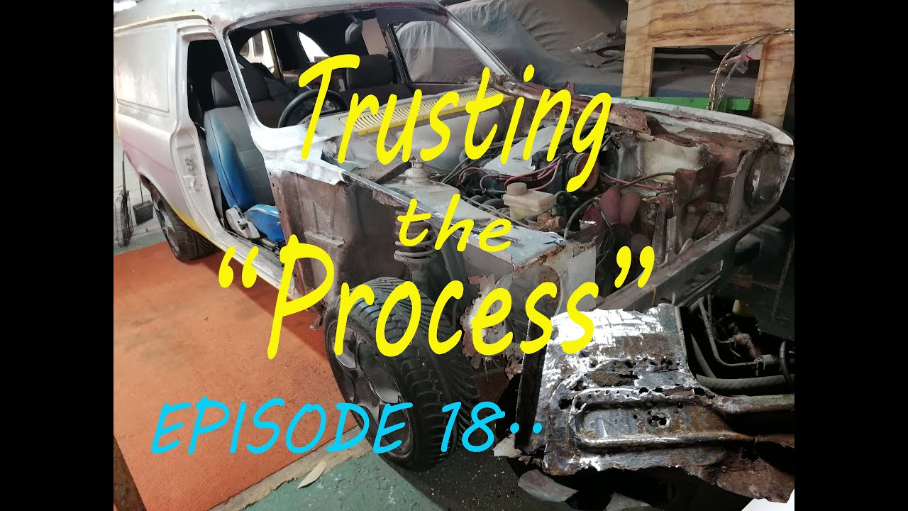 Retro Classic Ford Escort Panel Van Resto Mod. Part18.