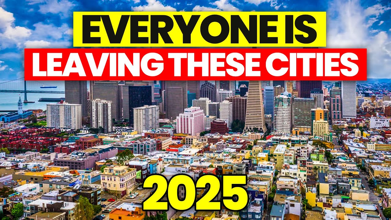 Города, из которых ВСЕ покинут Америку в 2025 году