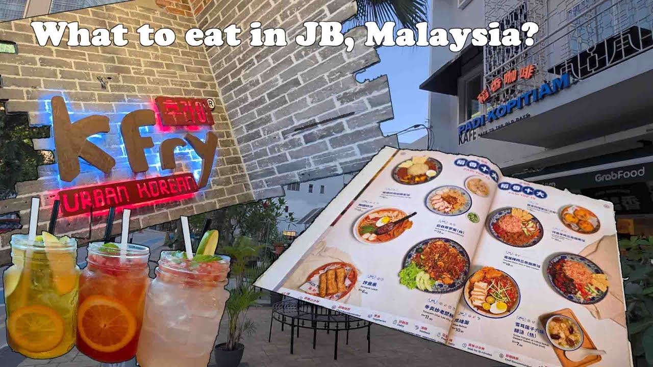 (Malaysia) Food series Episode 1 - What to eat & Where to eat in JB? Padi Kopitiam & KFRY.