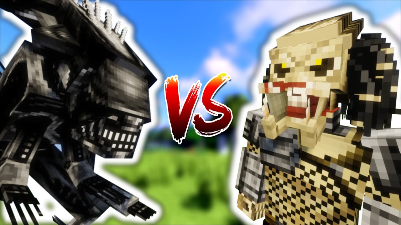 ALIENS VS DEPREDADOR Aliens Vs Predator Mod Minecraft 1.12, 1.10, 1.7