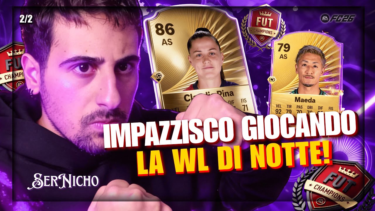 IMPAZZISCO in WEEKEND LEAGUE di notte! [FC 26]