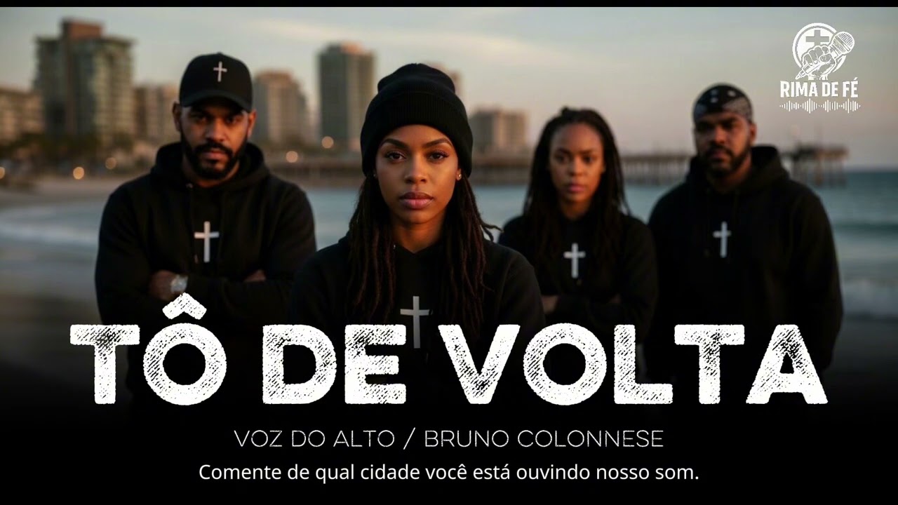 Hip hop rap Gospel | Banda Voz do Alto | T&ocirc; de volta @rimadefe