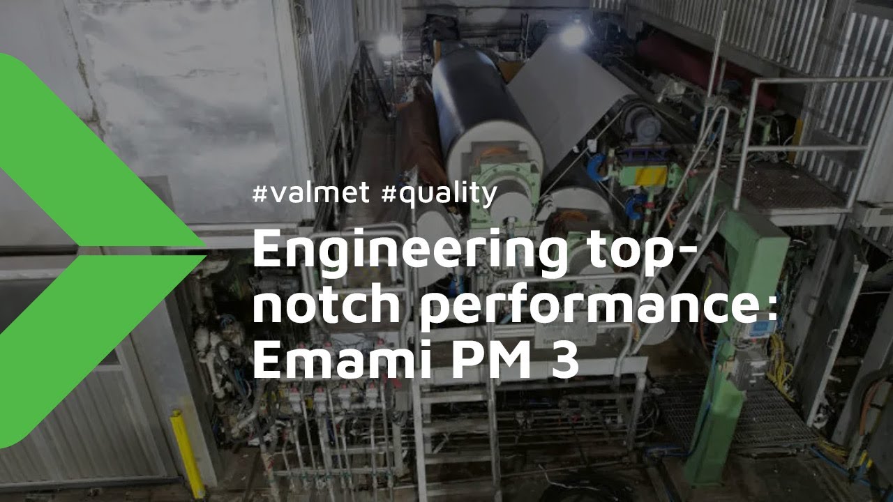Emami Paper Mills PM 3: инженерные решения высочайшего уровня производительности