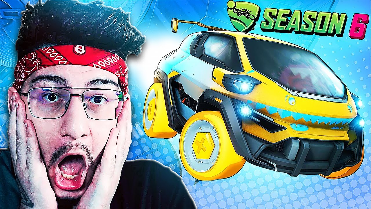 Новый 6 сезон в Рокет Лиге! ОБЗОР НА НОВЫЙ ROCKET PASS (Rocket League)