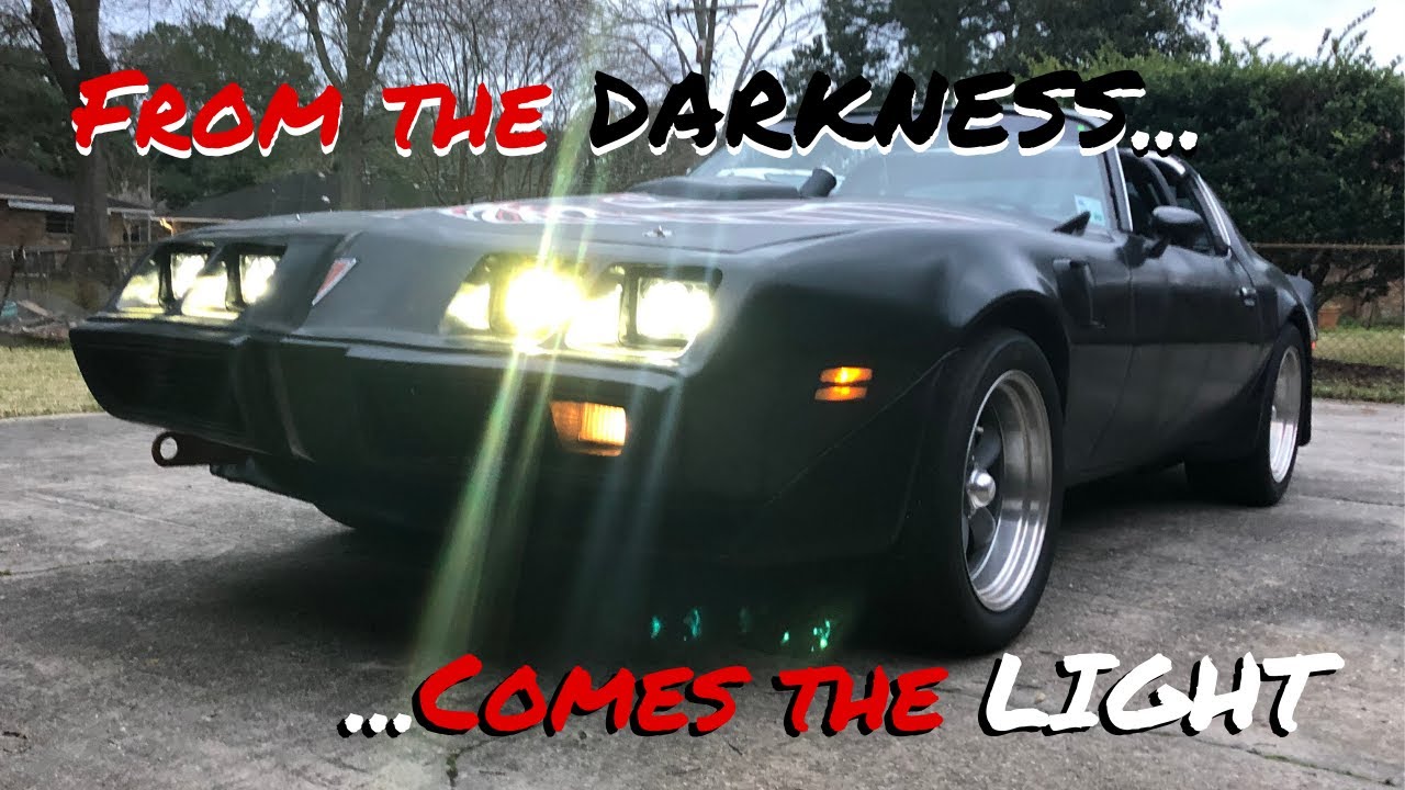 '81 Trans Am: New Headlights