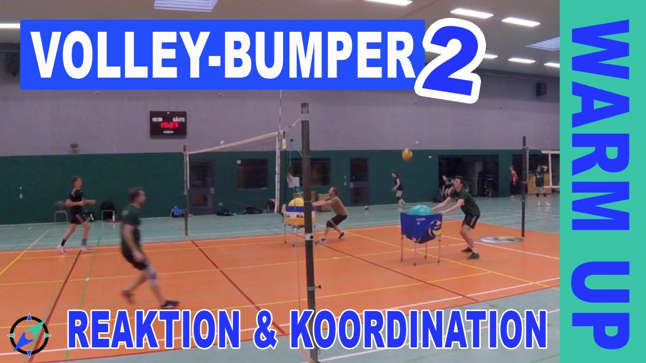 Volley-Bumper 2 - Erwärmungsspiel mit Koordination und Spaß