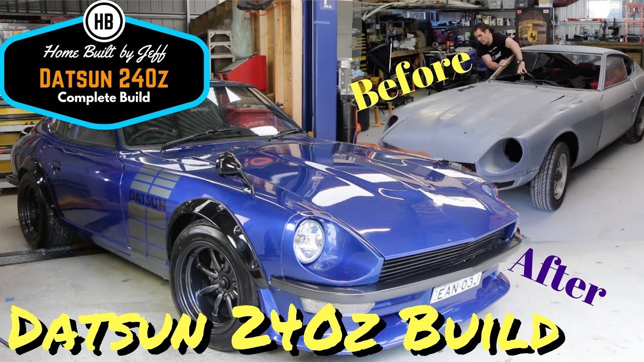 Abandoned Datsun 240z project complete rebuild
