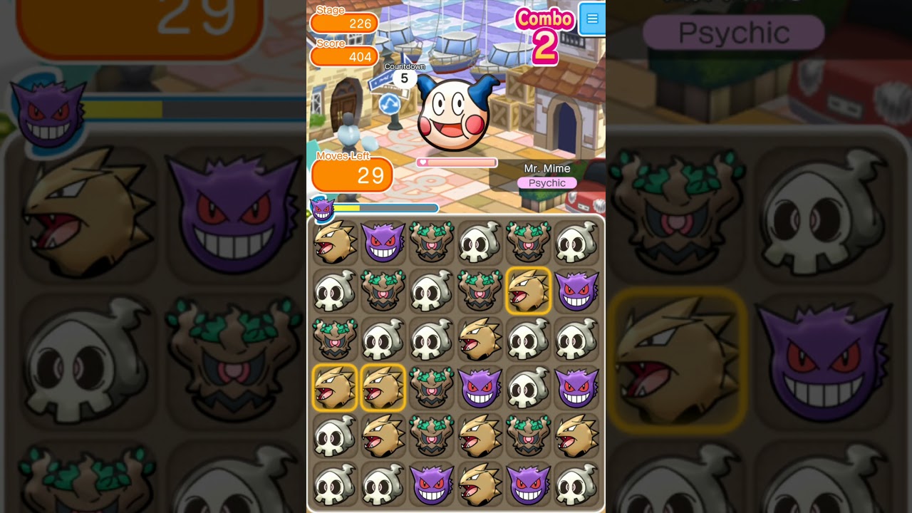 Pokémon Shuffle - Farming S Ranks in Main Stages - 20191210