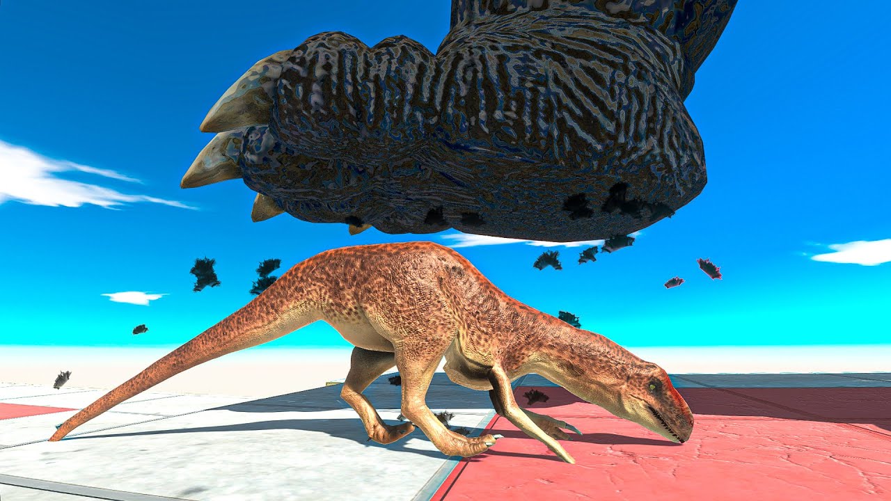 5 Levels of GODZILLA - Animal Revolt Battle Simulator