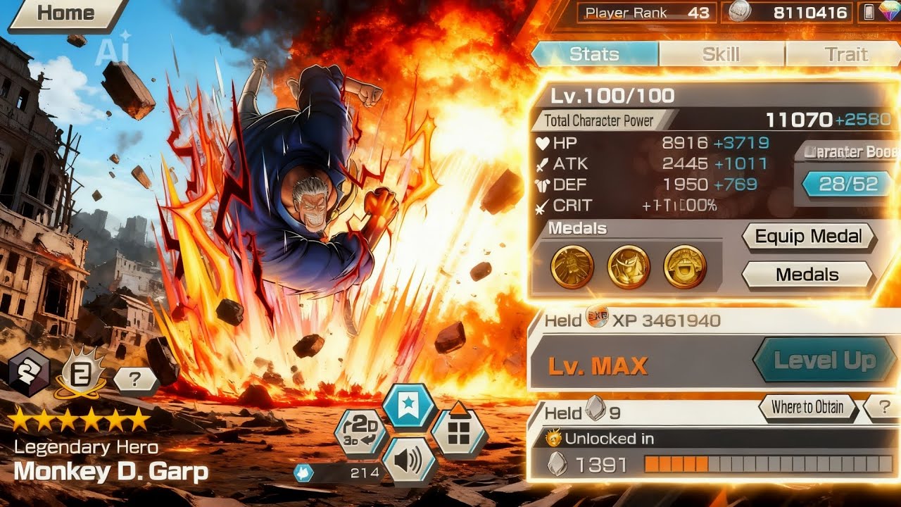 THE GALAXY IMPACT IS BACK! 👊 Lv.100 GARP NUKES BUFFED WHITEBEARD & BB V2! (OPBR)