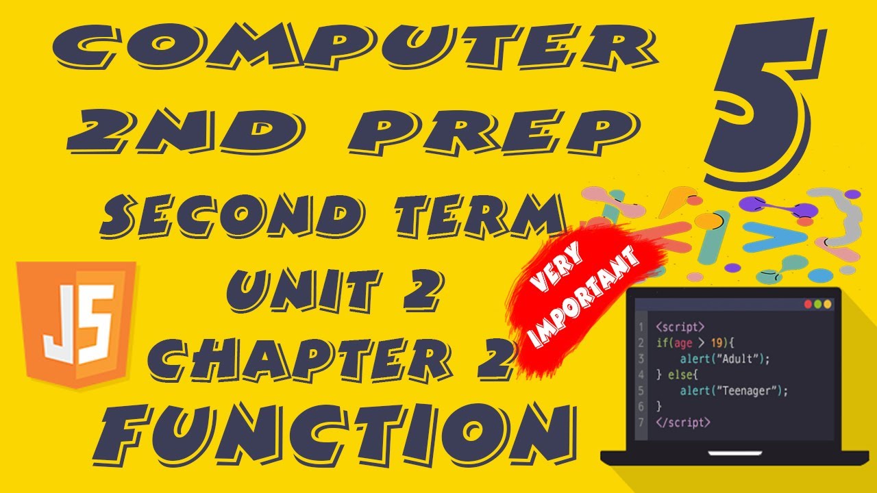 حاسب الى الصف الثانى الاعدداى ترم ثانى لــغــات 2022 | Unit 2 | Lesson 2 | Function